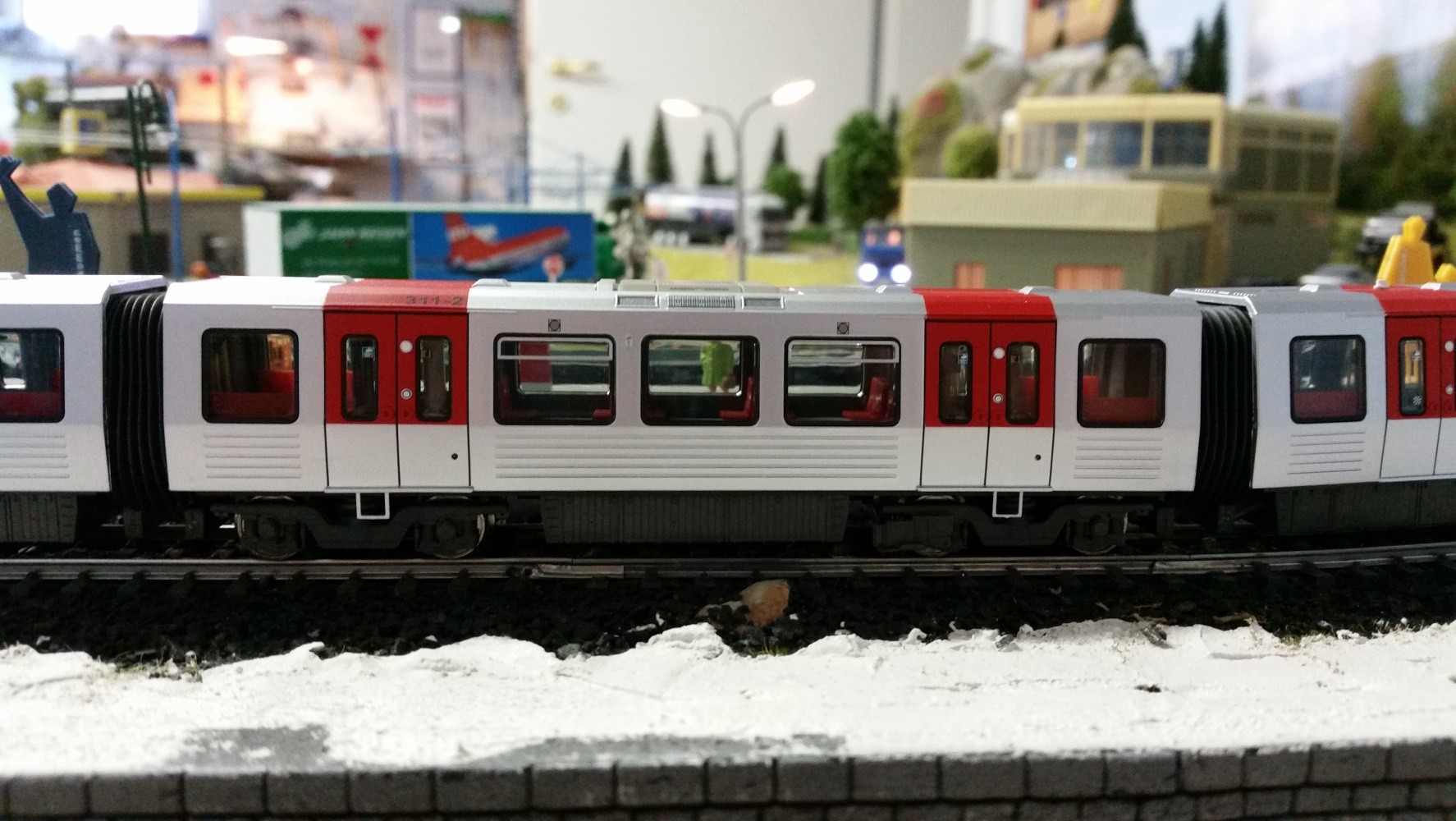 Lokschuppen Dominik - Spur H0: DT 5 HHA